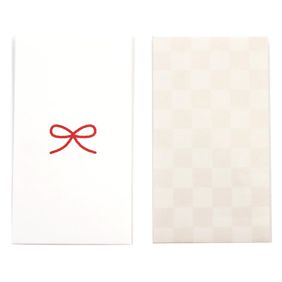 【在庫限り】ポチ袋 スリム 6P 水引 371459