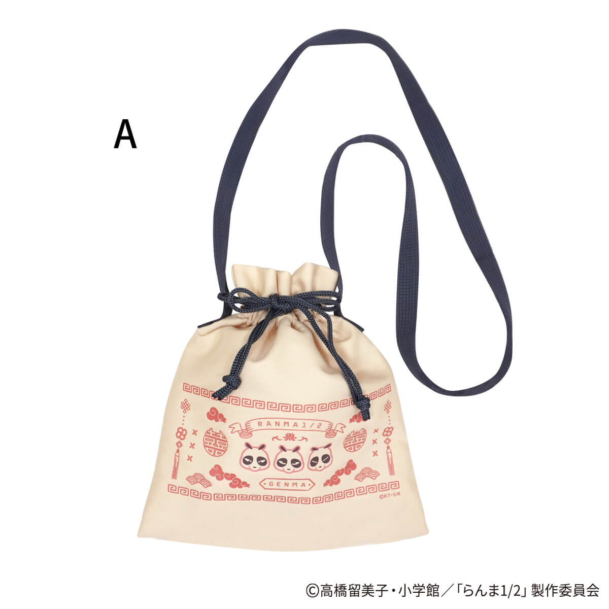 WEB限定】らんま1/2 キンチャクショルダーバッグ ポップ柄 371542