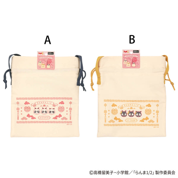 WEB限定】らんま1/2 キンチャクショルダーバッグ ポップ柄 371542