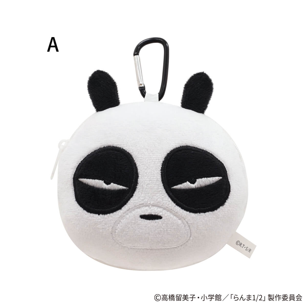 【WEB限定】らんま1/2 フェイスポーチ カラビナ付 ポップ柄 371543