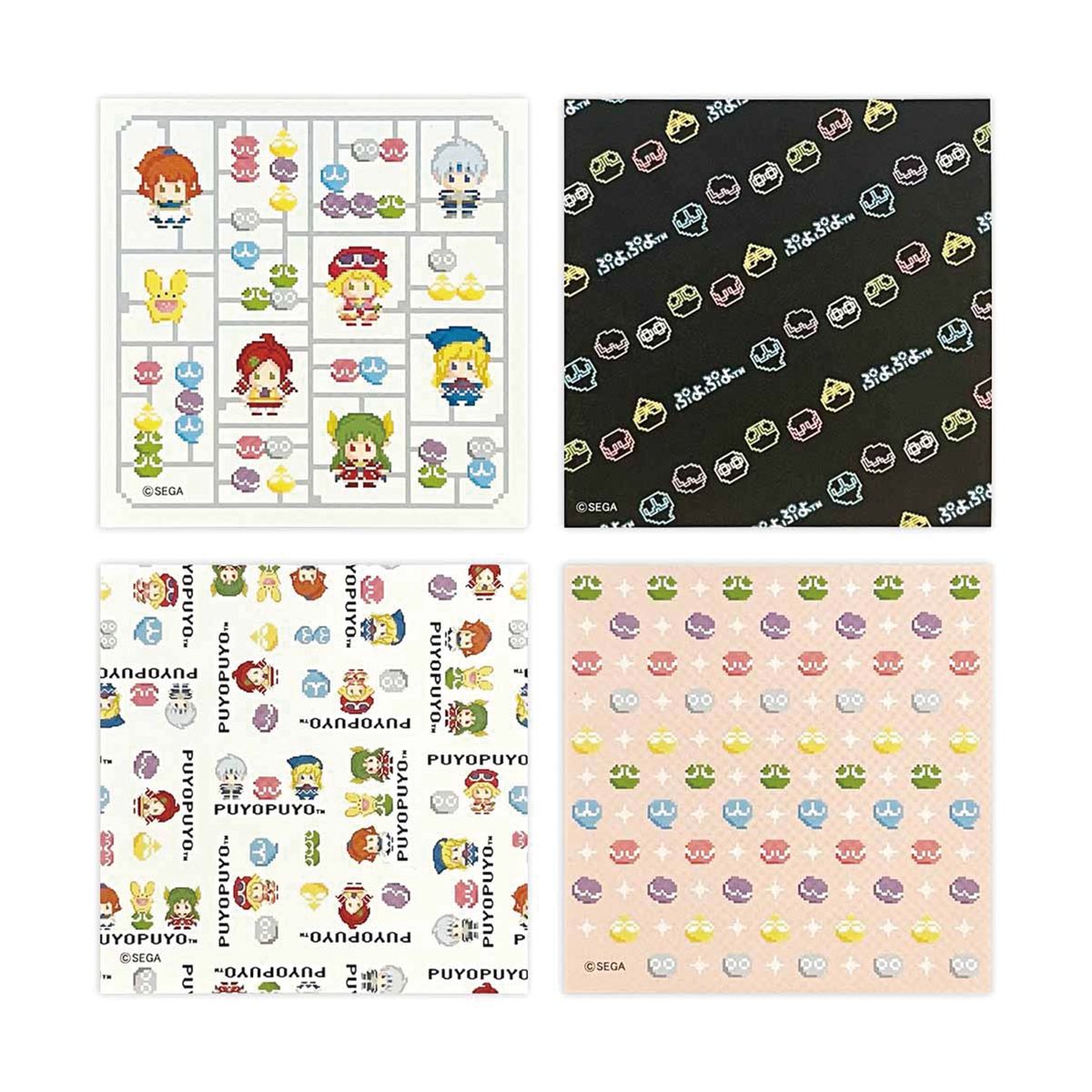 ミニデザインペーパー（ぷよぷよ、A） 371597