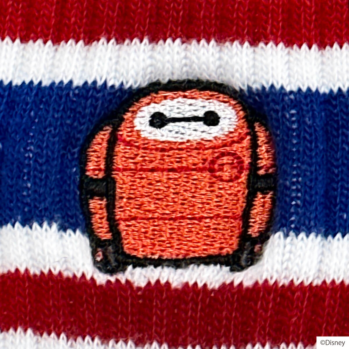 在庫限り】ベイマックス デザイン 赤 リッチェル刺繍 371617