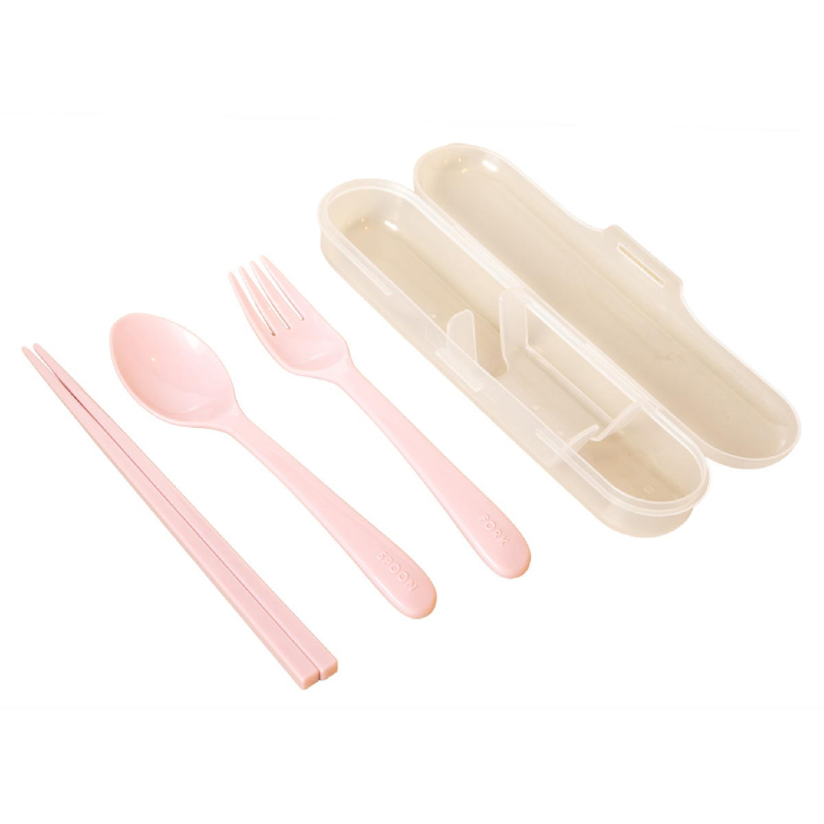 G&Bカトラリー3点セット ペールピンク 371724