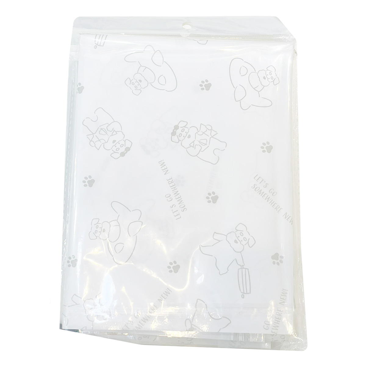 衣類圧縮袋4枚セットシュナウザーGY 371764