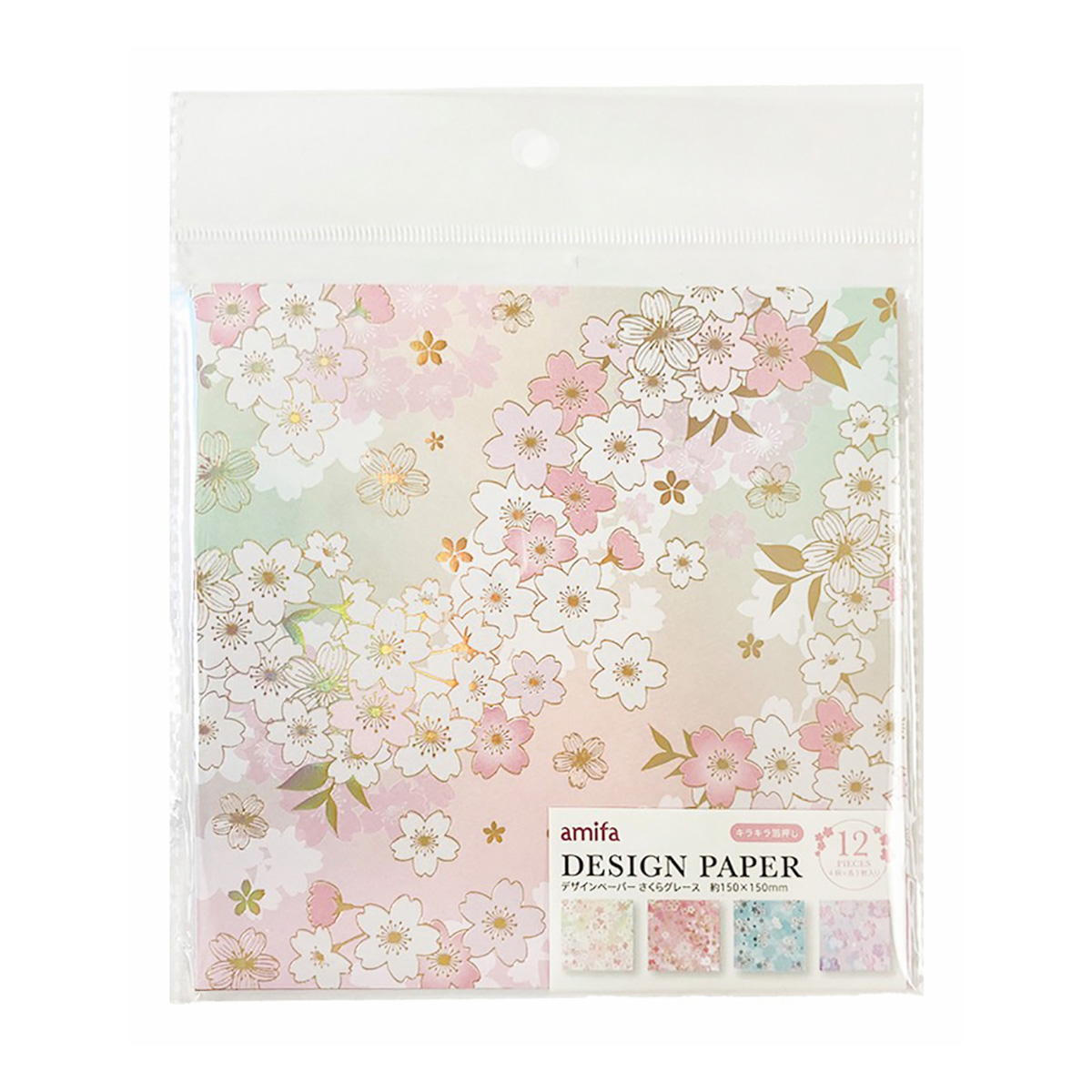 デザインペーパー 12P さくらグレース 371844