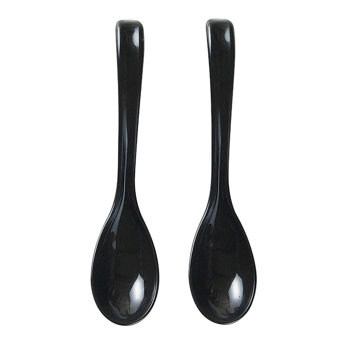 レンゲスプーン 2本入り ブラック 372018