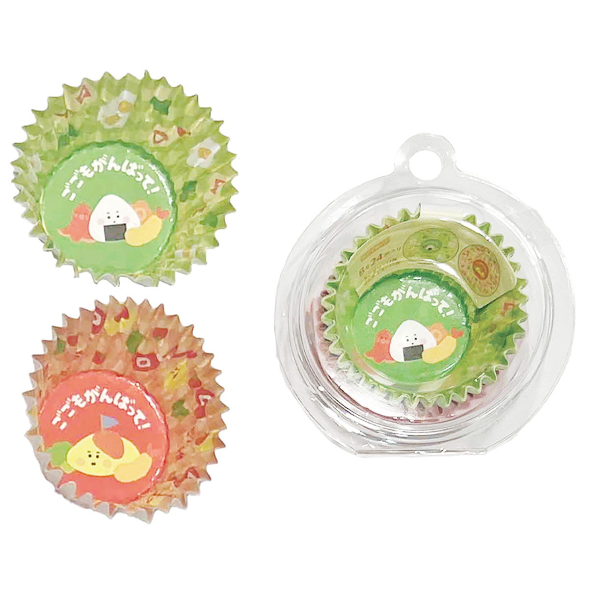 おかずカップ 8号 24P わくわくお弁当 372079