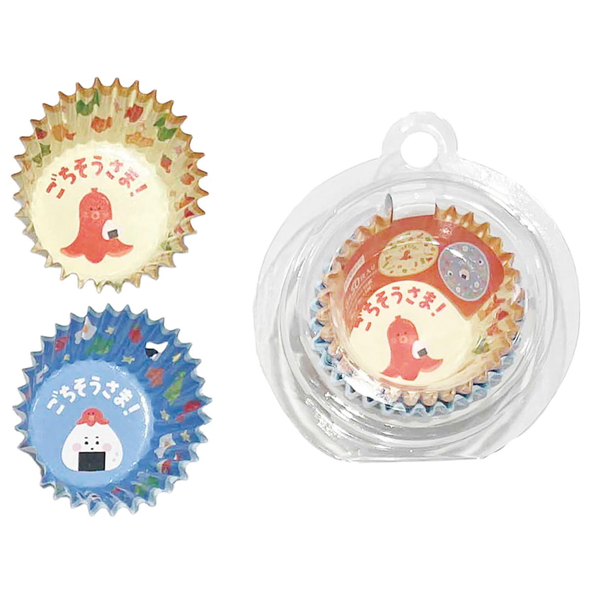 おかずカップ 6号 30P わくわくお弁当 372080