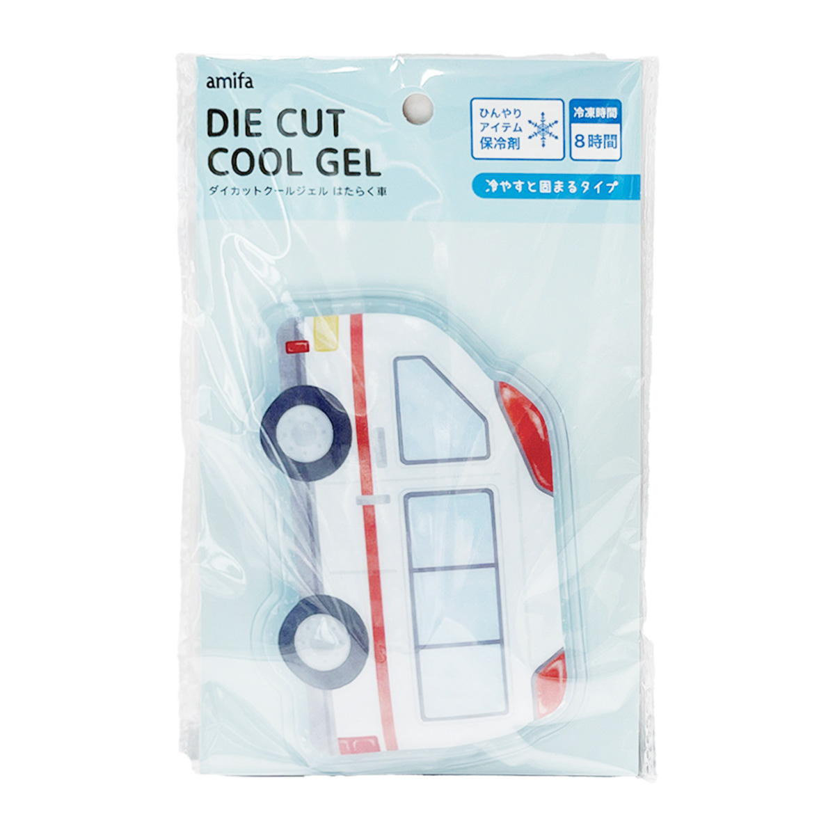 ダイカットクールジェル はたらく車 372091