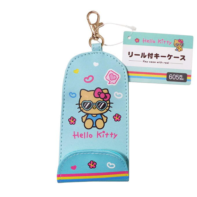 キティ リール付キーケース ミント 372272