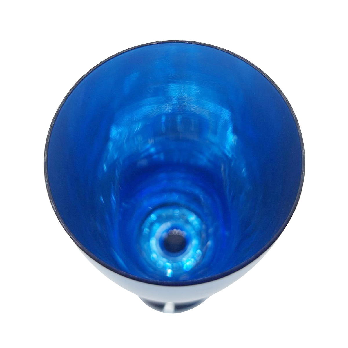 メタリックカラーフルートグラスBL 372293