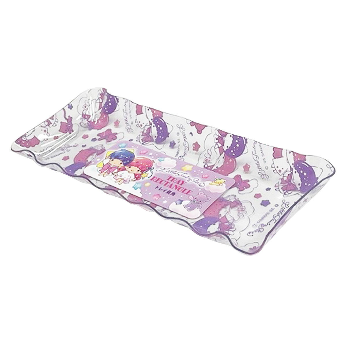 sanrio キキララ トレイ長角 星形グミ 372369