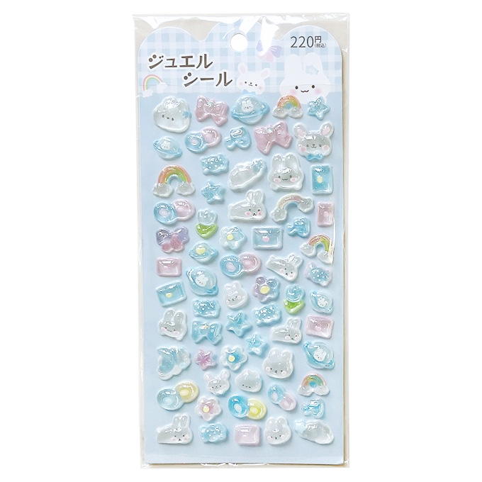 ジュエルシール うさぎ BL 372651