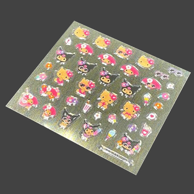 sanrio ミックス ネイルシール 日焼け ガールズ 372664
