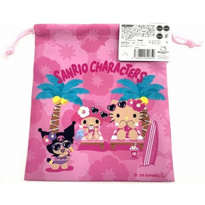 sanrio ミックス 巾着 日焼け ガールズ 372672