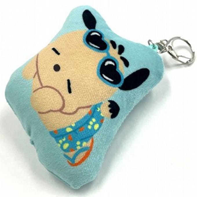 sanrio クッションキーホルダー ポチャッコ 日焼け 372680