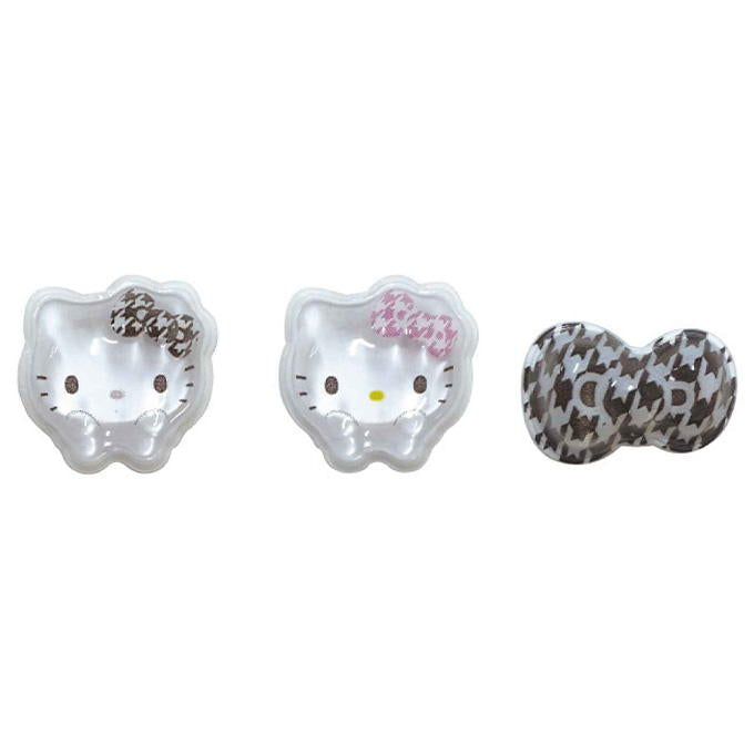 キティ マルチデコパーツ5P 千鳥格子 372690