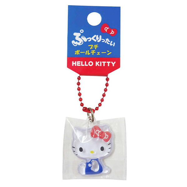 ハローキティ ぷっくりったいプチポールチェーン ブルー 372779