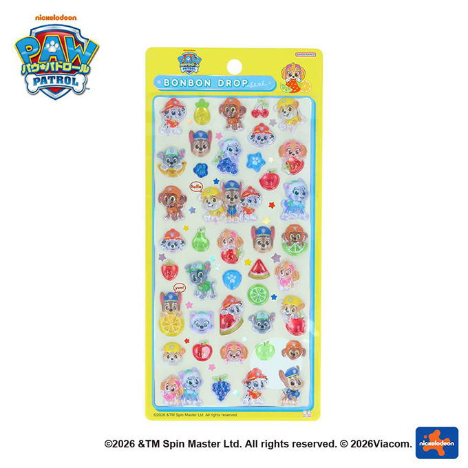ボンボンドロップシール パウパトロール フルーツ 372808