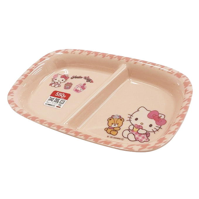 sanrio スナックプレート ハローキティ のんびりタイム 373076