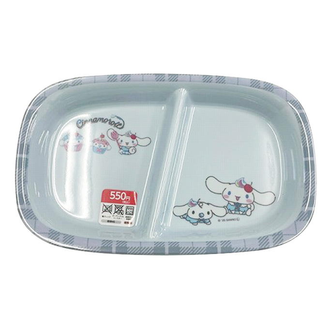 sanrio スナックプレート シナモロール のんびりタイム 373079