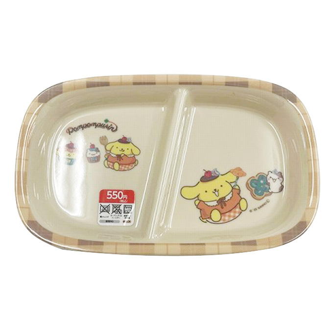 sanrio スナックプレート ポムポムプリン のんびりタイム 373080