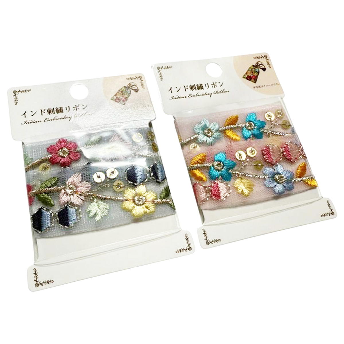 インド刺繍リボン 373931