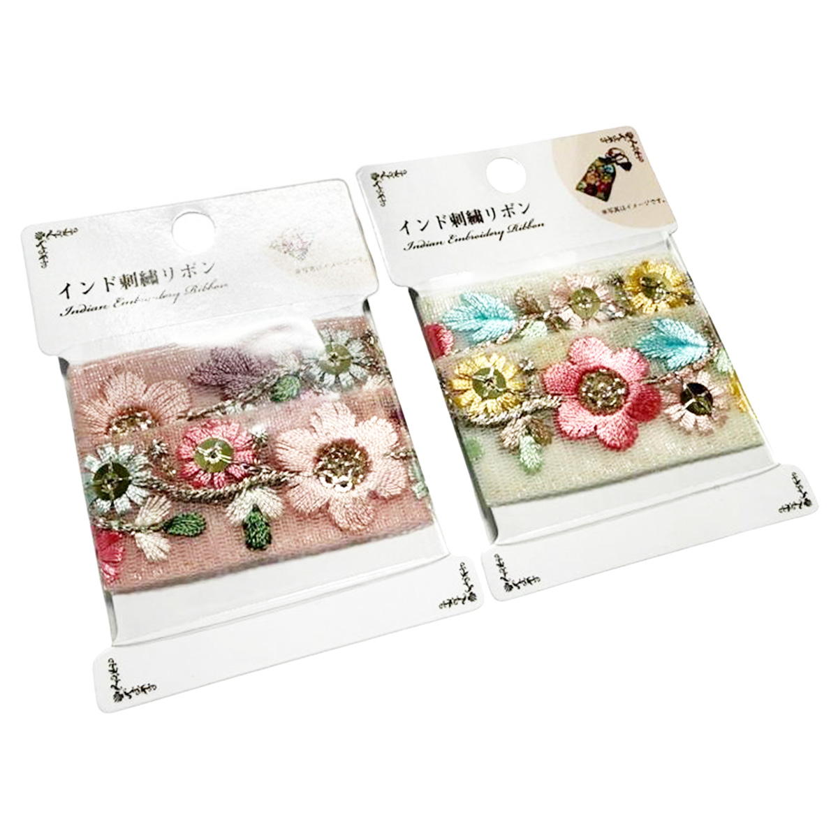 インド刺繍リボン 373933