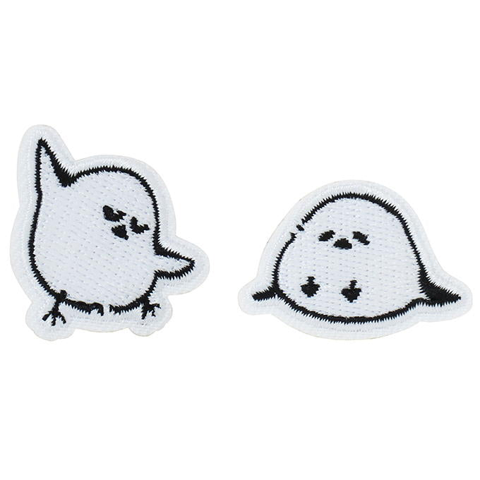 刺繍ピンバッジ シマエナガ柄 vol.2 375172
