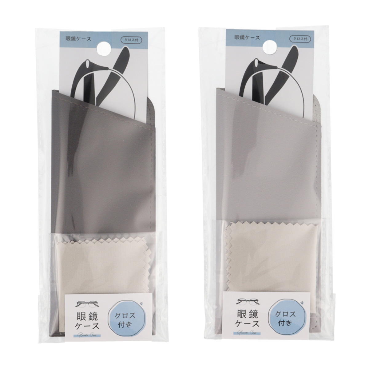 眼鏡ケース クロス付き 377450