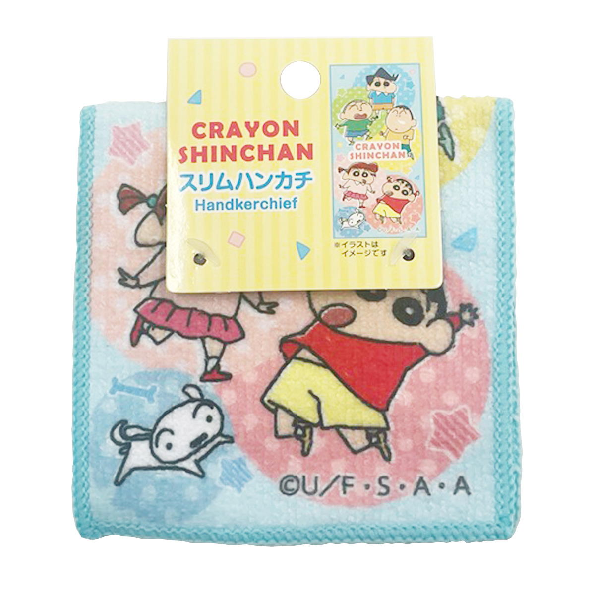 クレヨンしんちゃん スリムハンカチ カラフル 380144