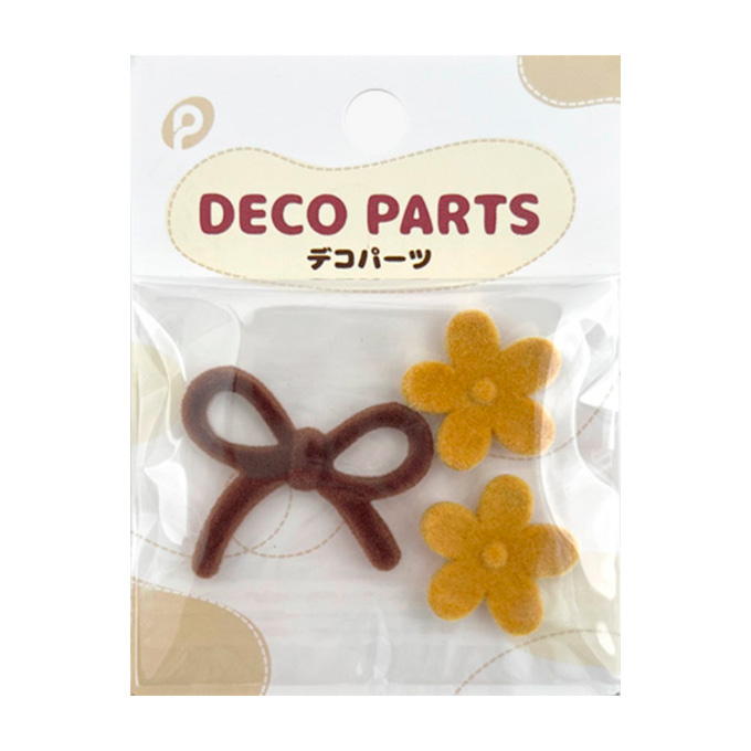 ベルベット調デコパーツ5 380535