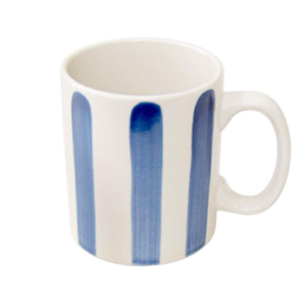 クラフトストライプマグ ブルー 385012