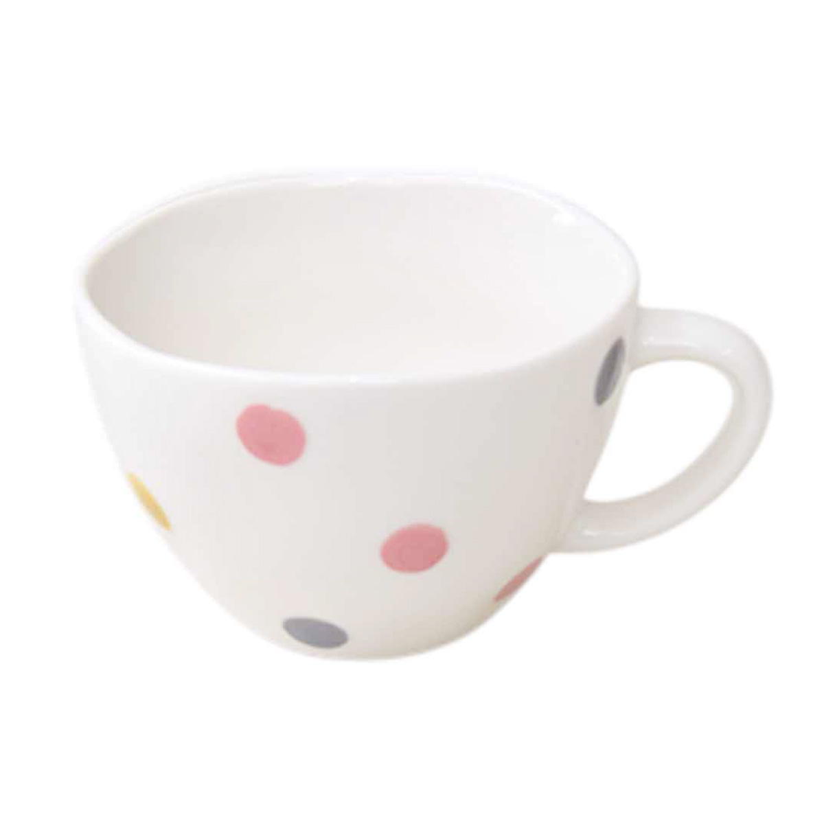 スタンプドットマグ ピンク 385015