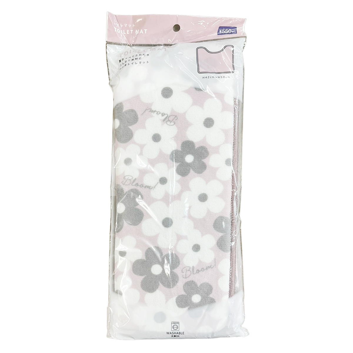 低反発トイレマットデイジー 397027
