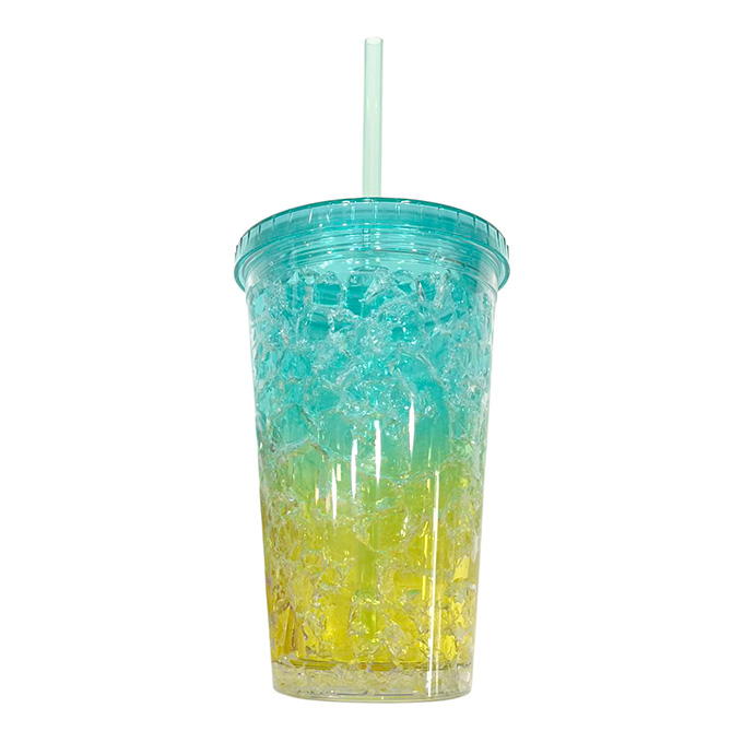 ジェルタンブラー 430ml BLxYE 397330