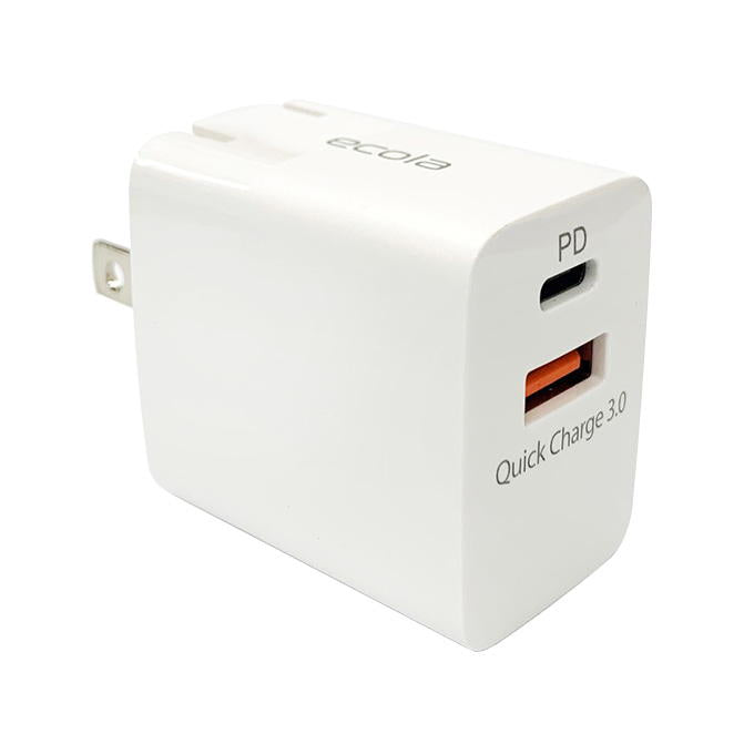 超速充電器PD+QC 2ポート 474015