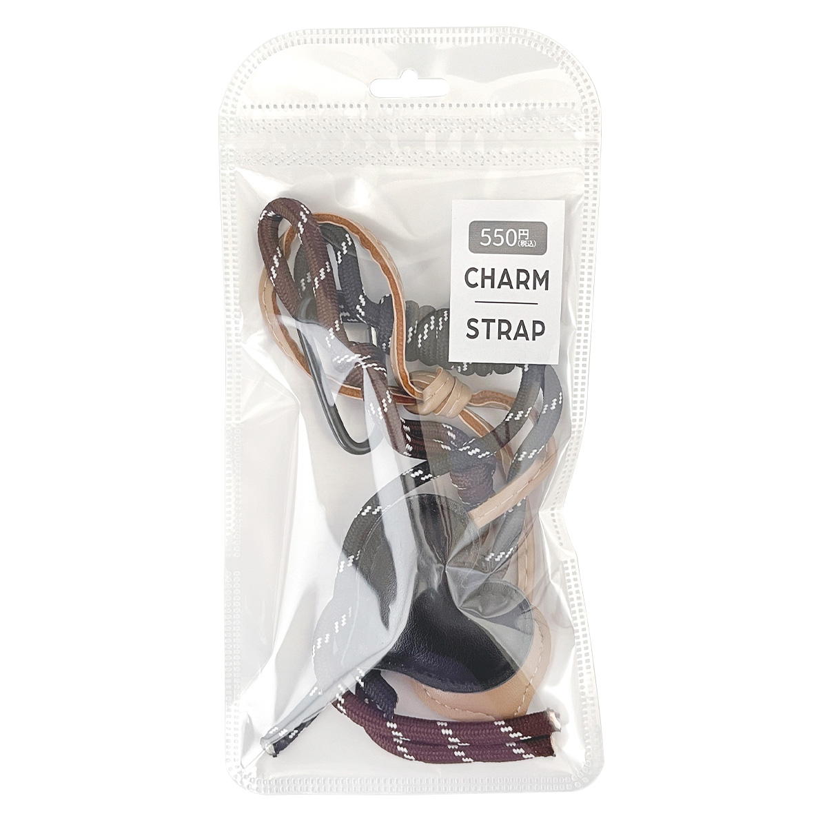 レザー調ハートチャーム 580068