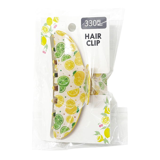 ヘアクリップレモン F 580129