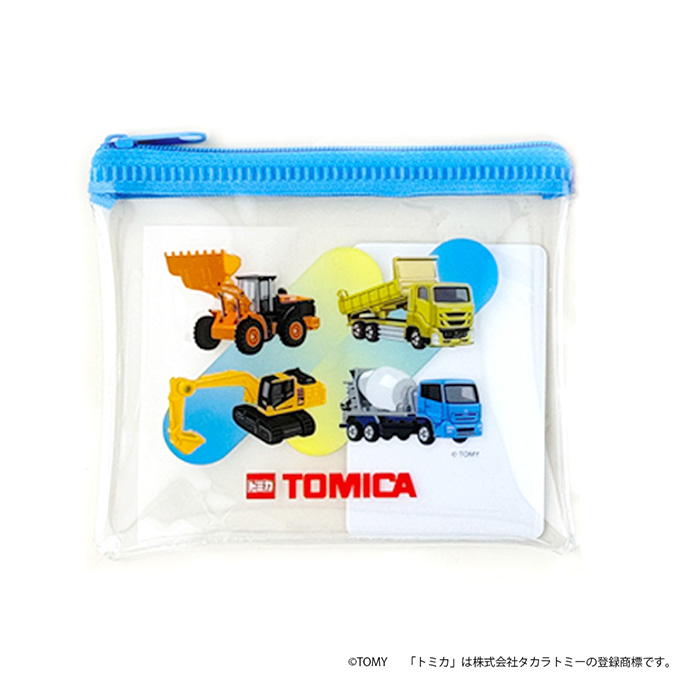 トミカ PVCフラットポーチ 598828