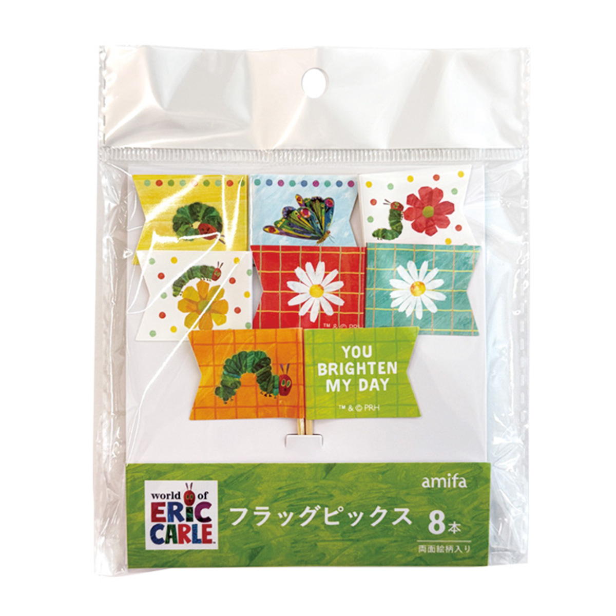 在庫限り】フラッグピックス 8P はらぺこあおむし2 598882