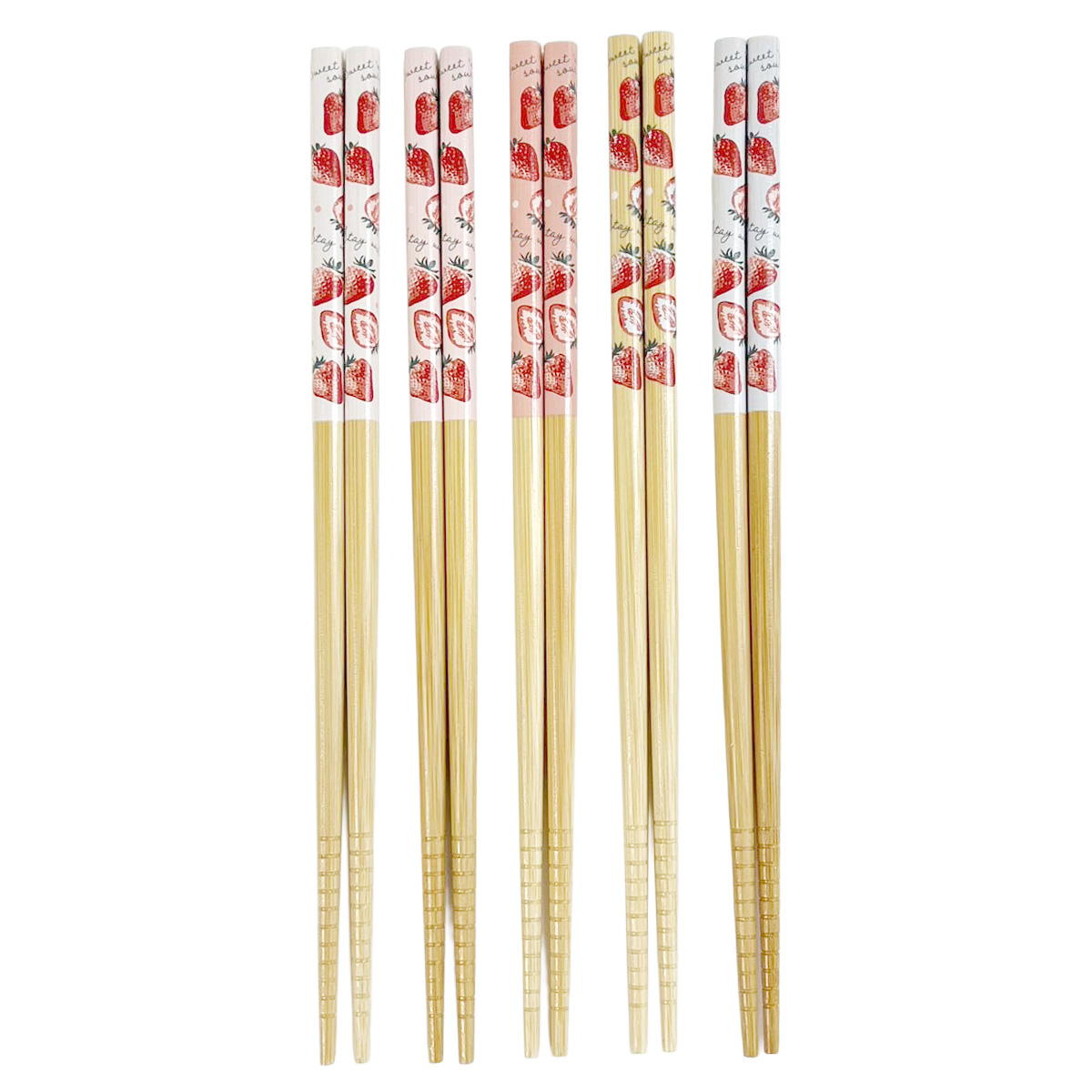 お箸 5膳イチゴ 598986