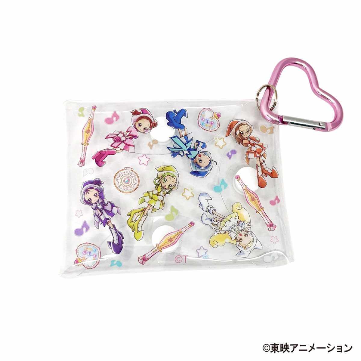 おジャ魔女どれみドッカ〜ン!　カラビナ付きポーチ　総柄 599144