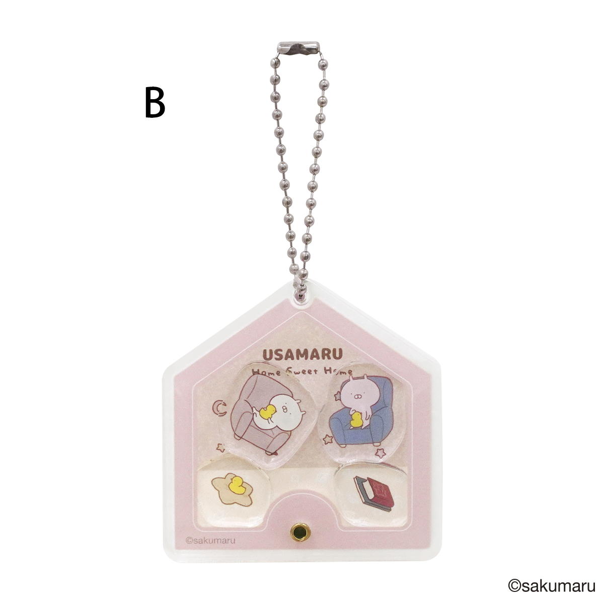 うさまる フレークアクリルキーホルダー 599205
