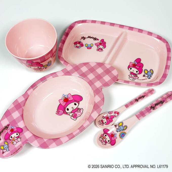 サンリオキャラクターズのメラミン食器が新登場✨